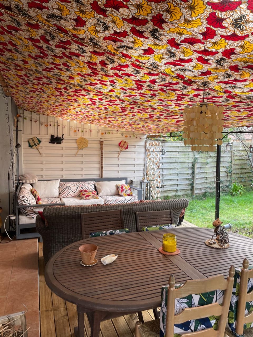 Patio, Dining area