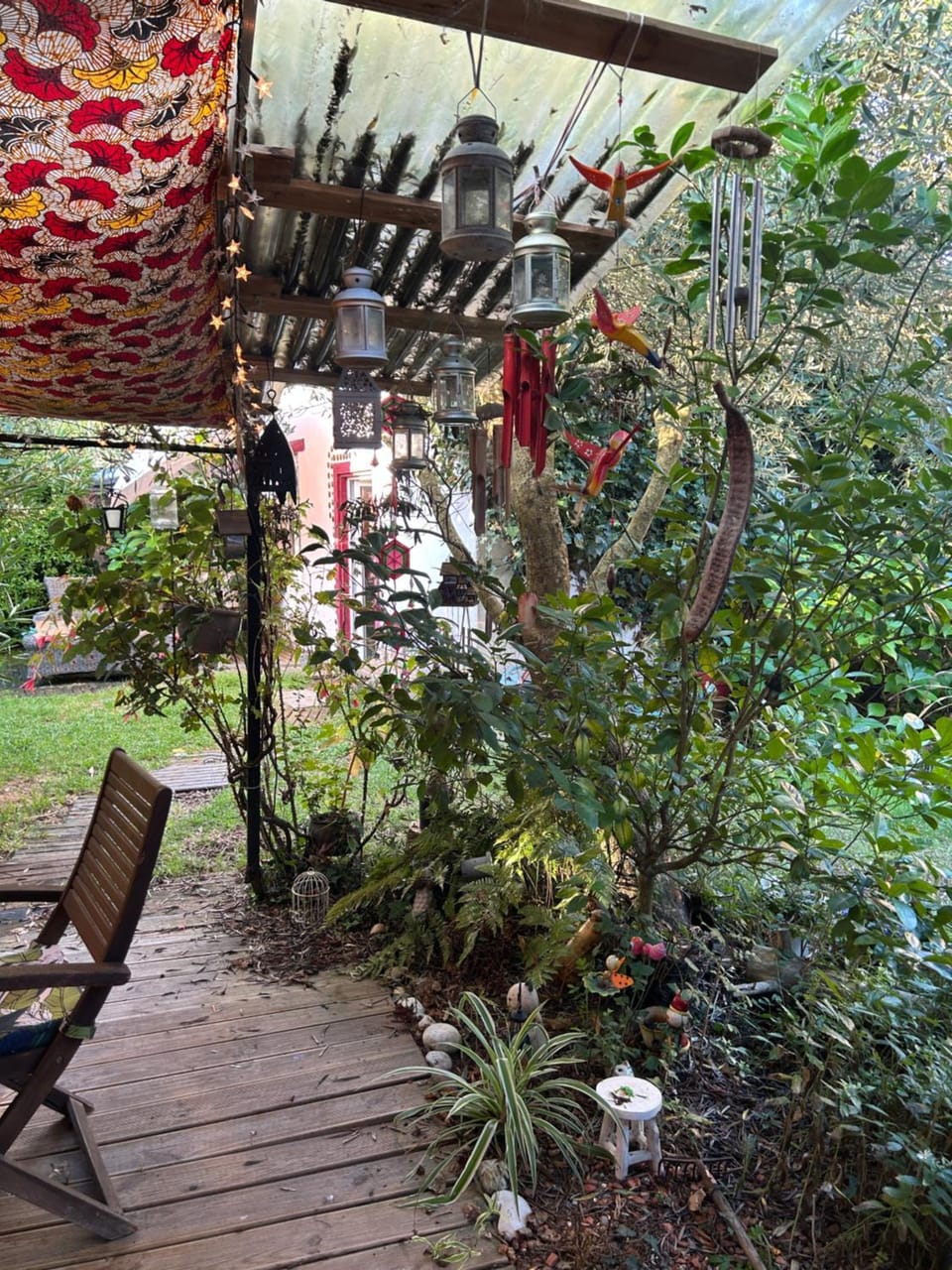 Patio, Garden, Garden view