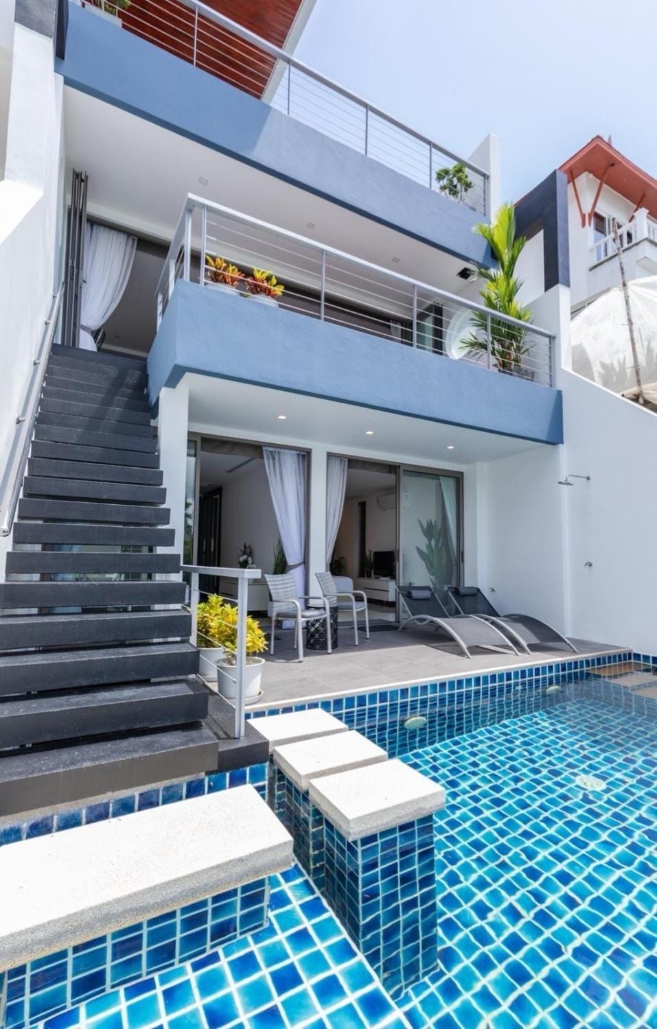 Villa Seven ocean view pool villa House in Patong