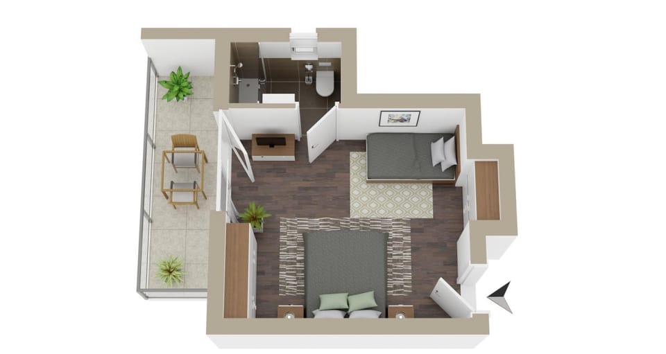 Photo of the whole room