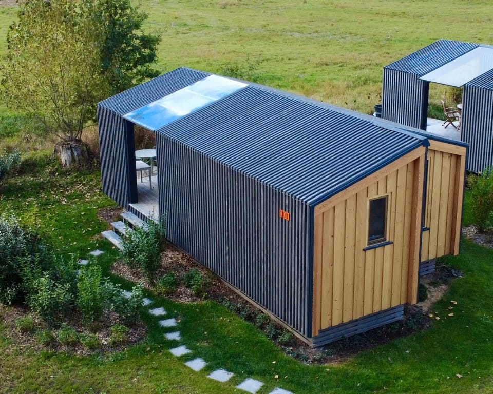 101 Tiny House "Elbhütte" mit Wiesenblick House in Mecklenburg-Vorpommern, Germany