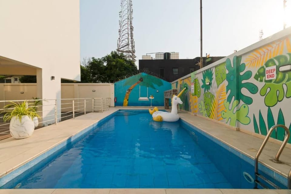 Pool view, Swimming pool