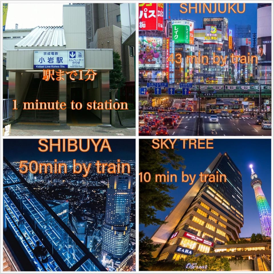 LUNA HOUSE 201 New Open near the station 30 sec Apartment in Japan