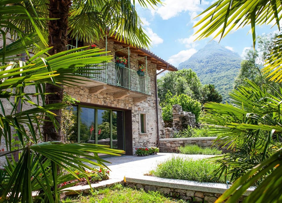 Property building, Garden, Mountain view