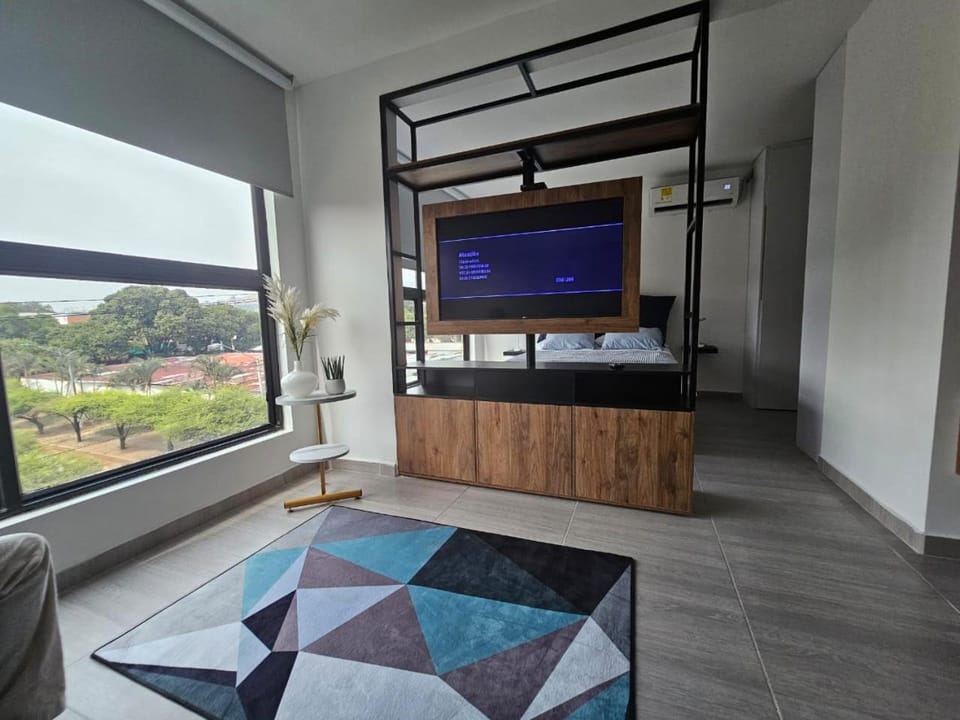 Bed, TV and multimedia, Bedroom