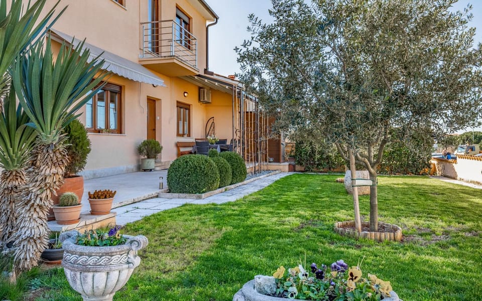 Property building, Garden, Garden view