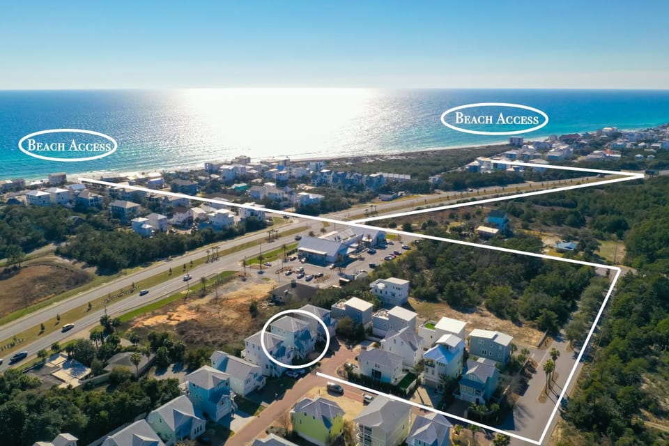 Blue Sky Bungalow House in Inlet Beach