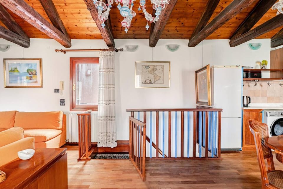Kitchen or kitchenette, Living room, Seating area