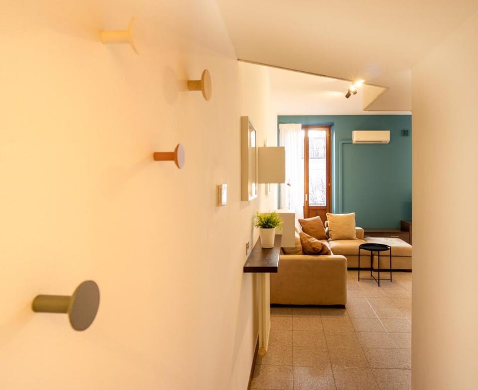 Living room, air conditioner
