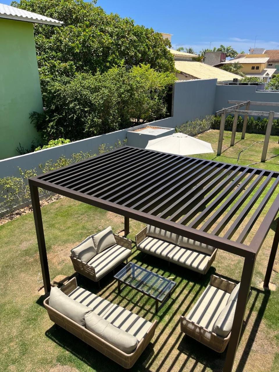 Property building, Garden view