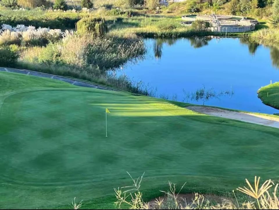 Natural landscape, Garden, Golfcourse, Lake view