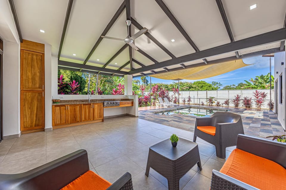 Patio, Balcony/Terrace, Pool view, Swimming pool, sunbed