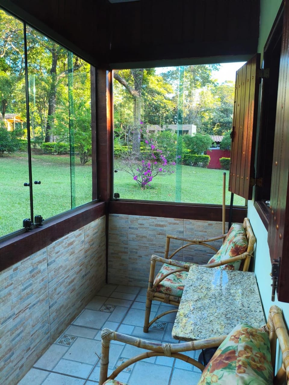 Patio, Garden view