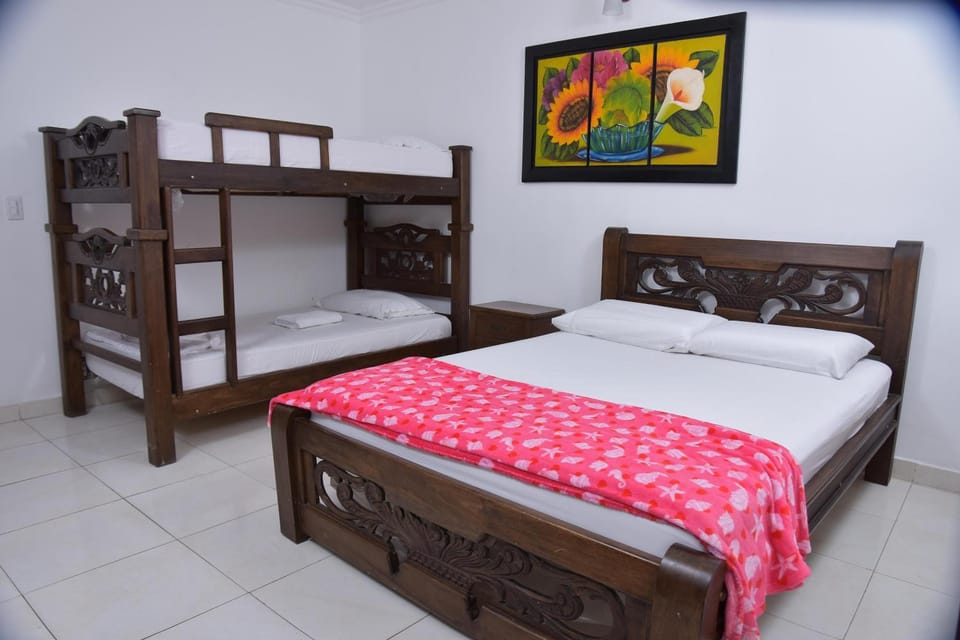Bed, bunk bed