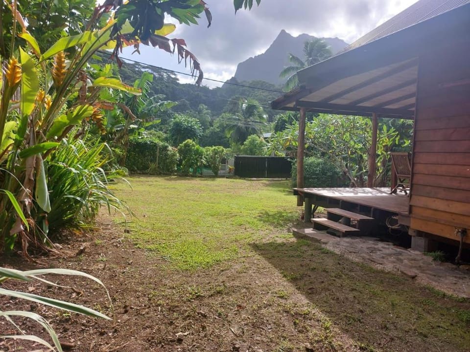 Fare PAO PAO bungalow tropical House in Moorea-Maiao