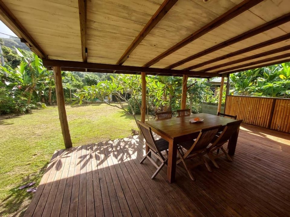 Fare PAO PAO bungalow tropical House in Moorea-Maiao