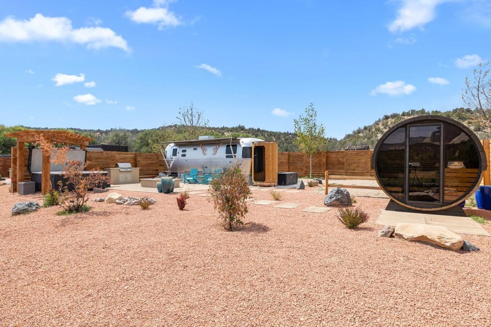 The Airstream 1 at The Fields in East Zion Campground/ 
RV Resort in Orderville