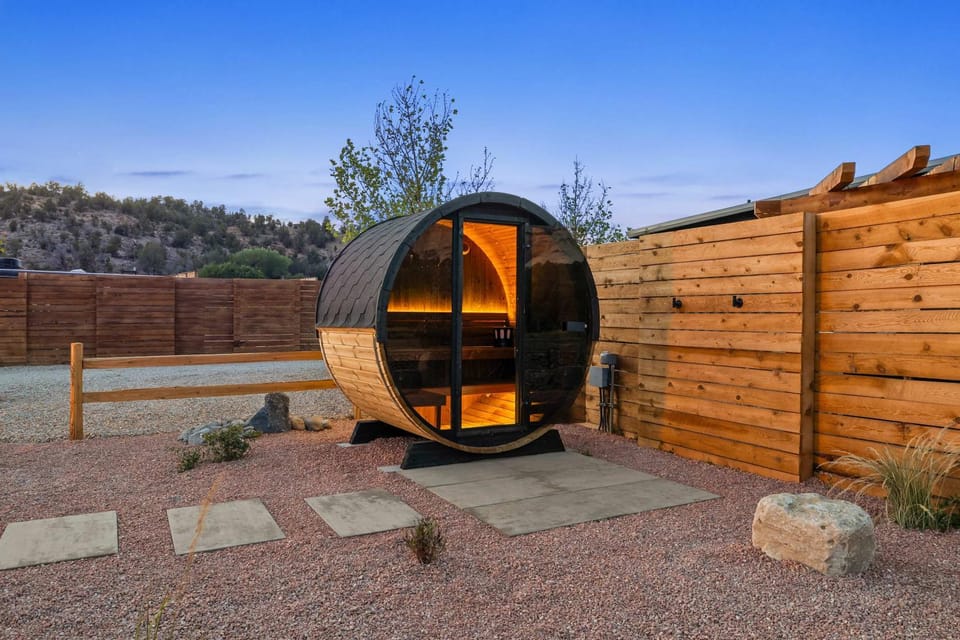 The Airstream 2 at East Zion in The Fields Campground/ 
RV Resort in Orderville