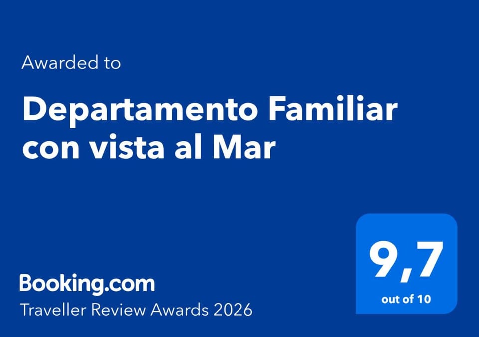 Departamento Familiar con vista al Mar Apartment in Vina del Mar