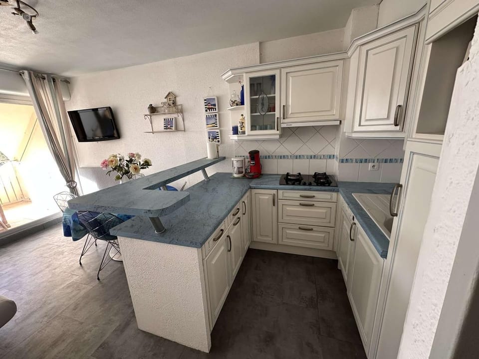 Bel appart 2 pièces 5 pers - Port Camargue - FR-1-731-125 Apartment in Le Grau-du-Roi