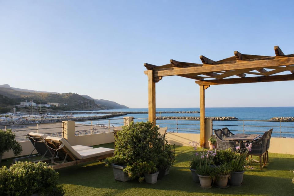 Day, Natural landscape, Beach, Sea view, sunbed