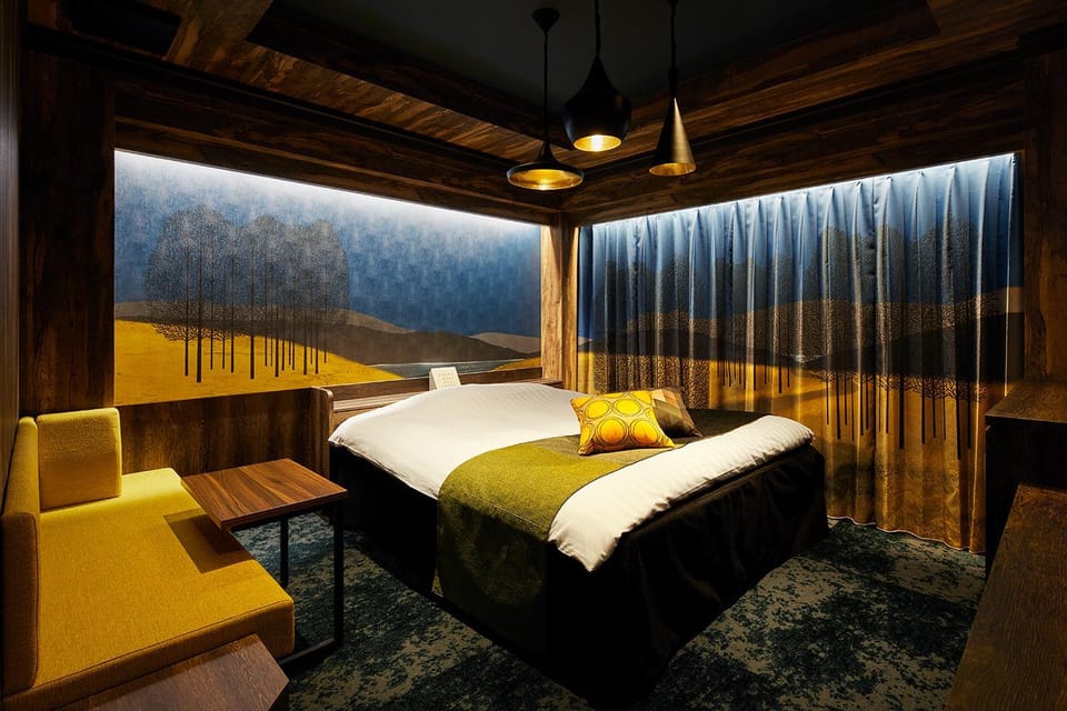 Photo of the whole room, Bedroom
