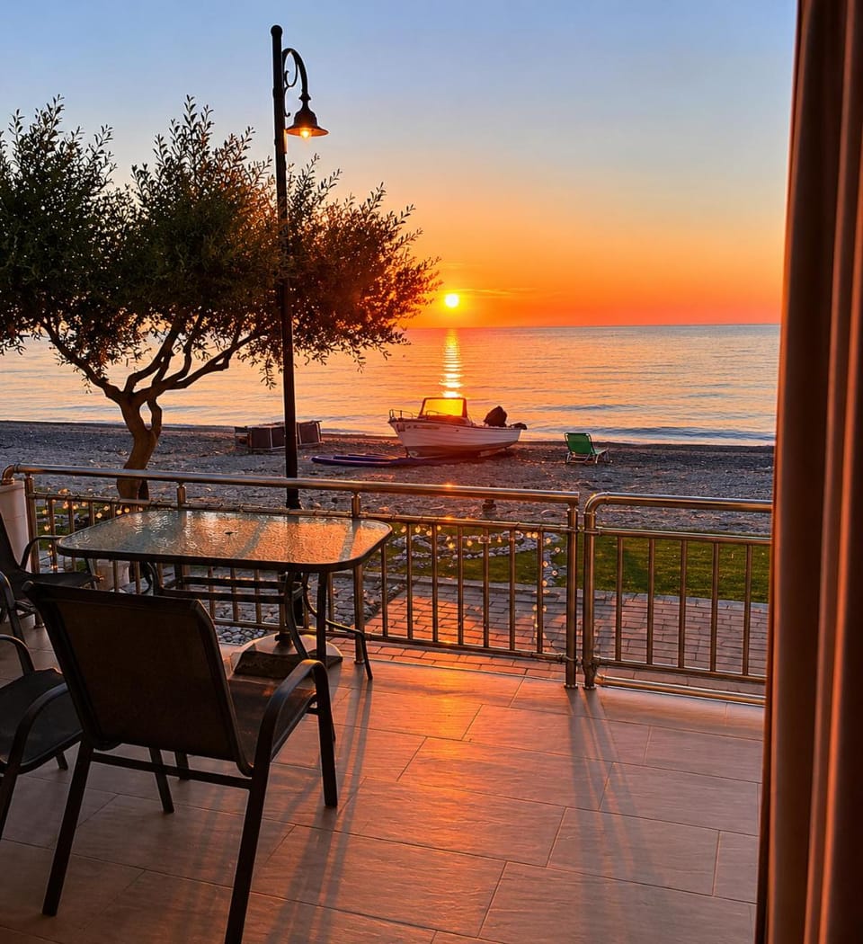 Beach, Sea view, Sunrise
