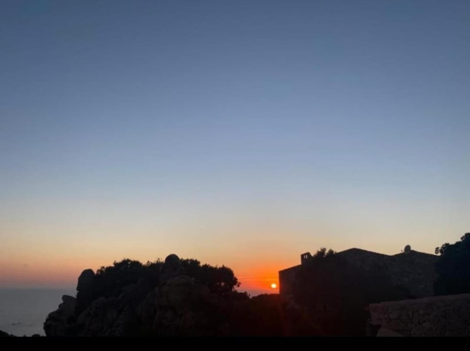 Natural landscape, Garden view, Sunset
