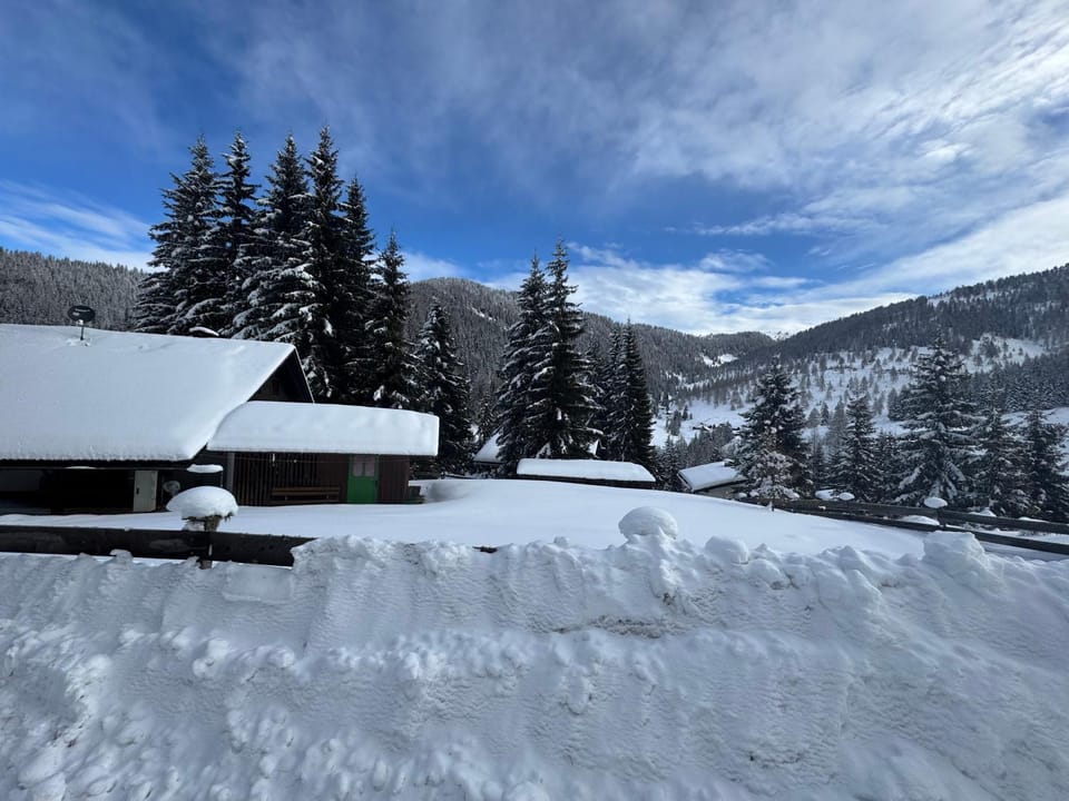 Almhütte Tamberger in der Feldpann-Alm House in Carinthia, Austria