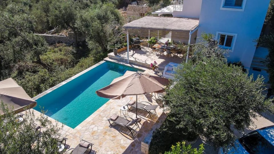 Bird's eye view, Swimming pool
