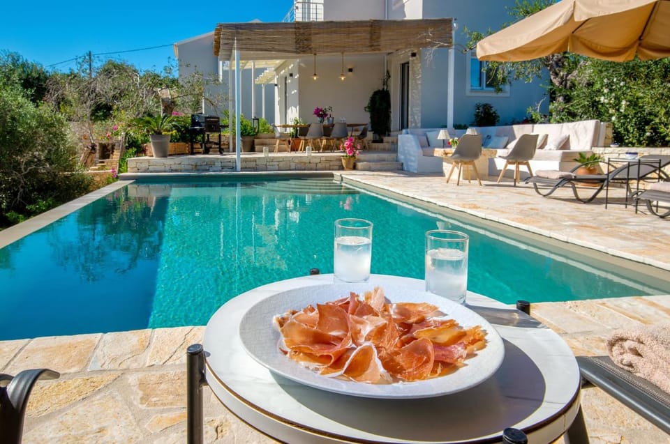 Property building, Day, Pool view, sunbed