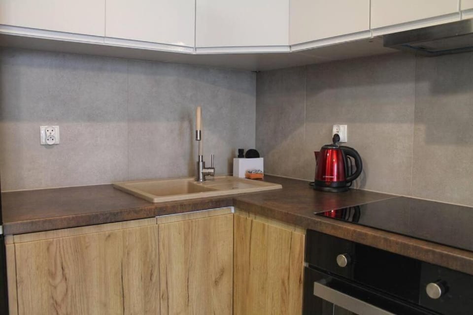Coffee/tea facilities, Kitchen or kitchenette, minibar, stove