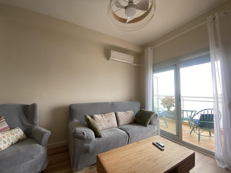 Living room, air conditioner