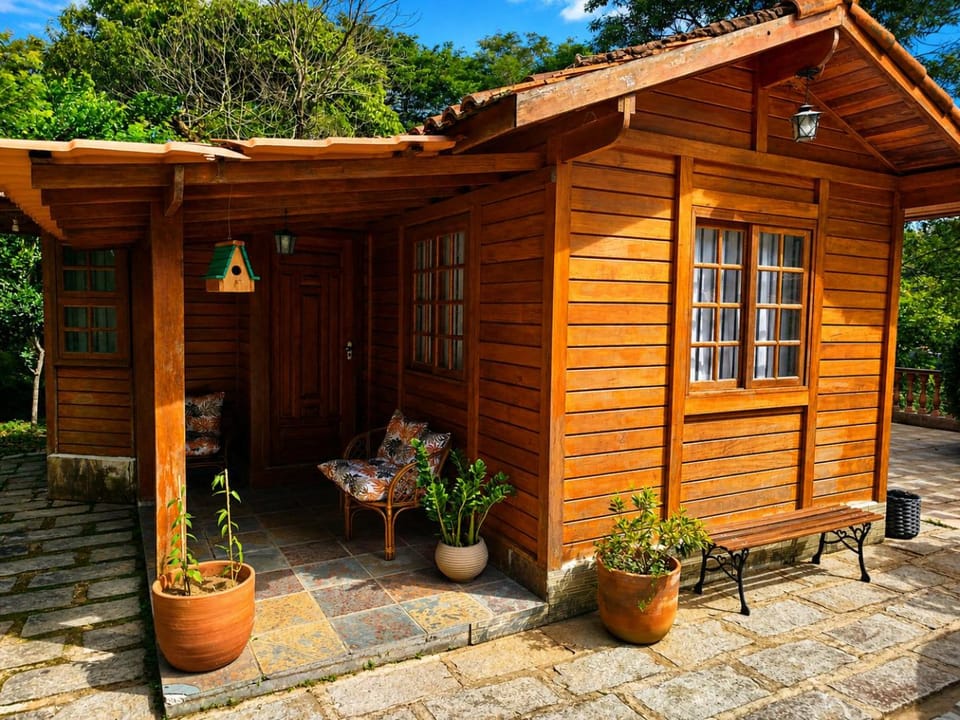 Chalé vista para Mata Itaipava Chalet in State of Rio de Janeiro