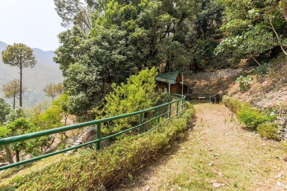 Tree House-Silent Valley Alchauna along river Kalsa Villa in Uttarakhand