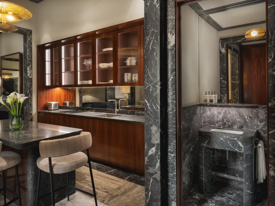 Kitchen or kitchenette, kitchen