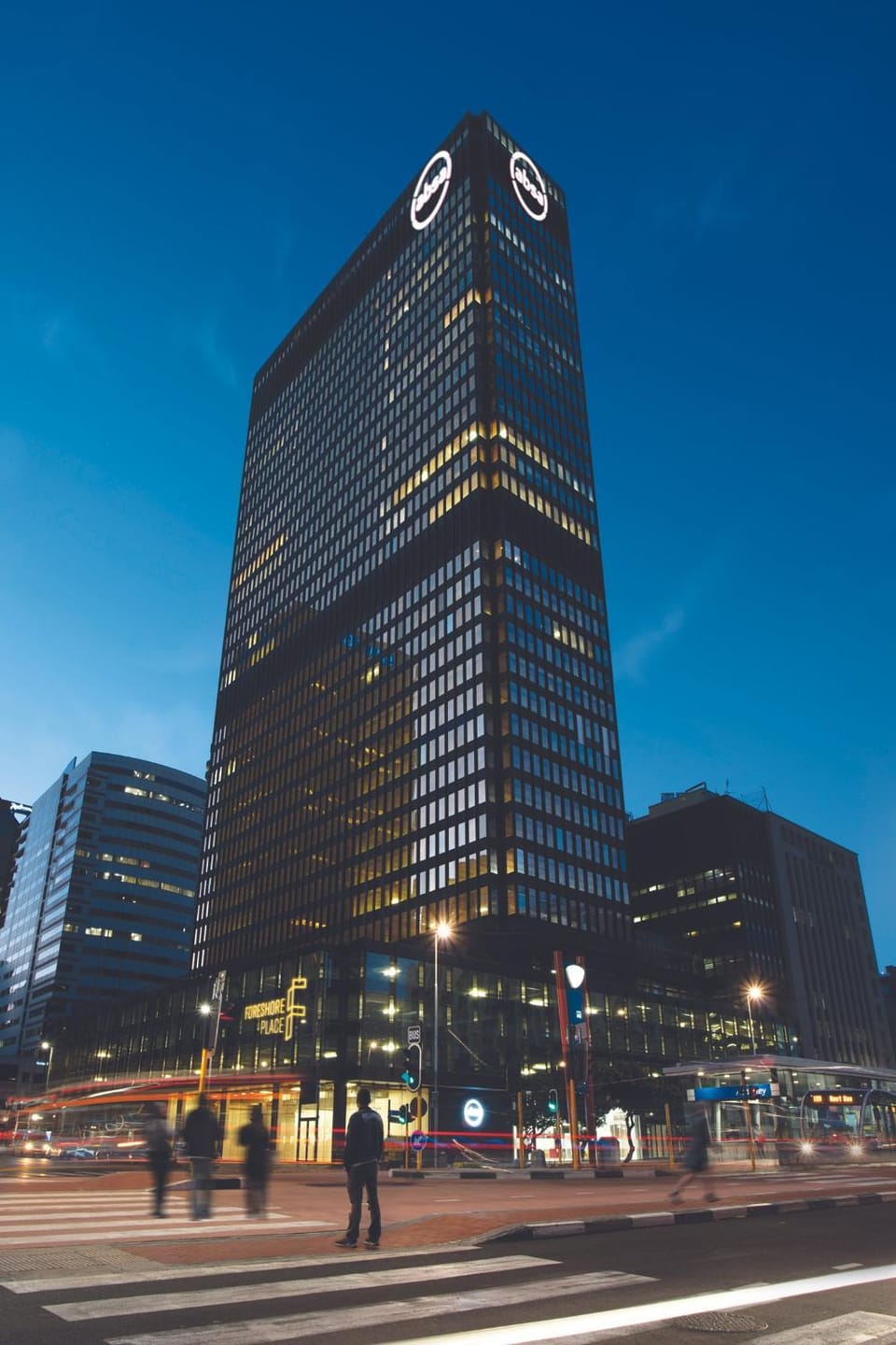 Property building, Night, Location