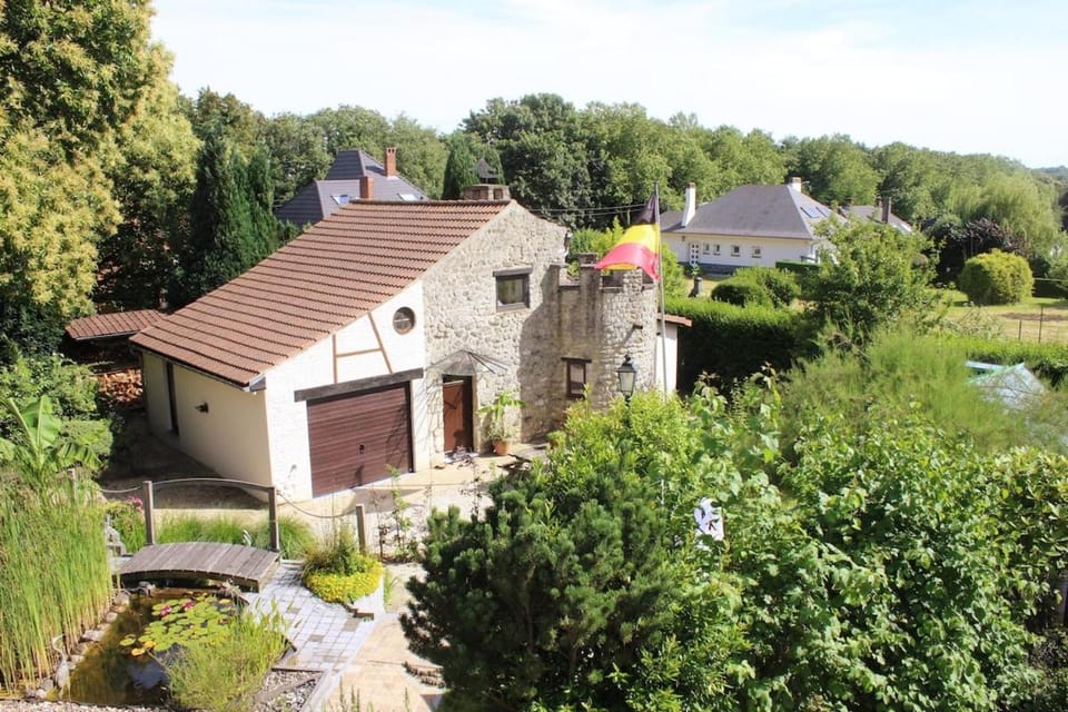 Property building, Garden view