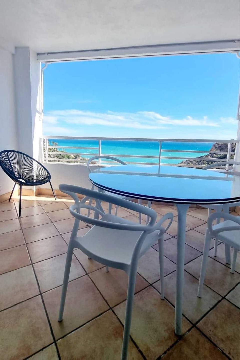 Natural landscape, View (from property/room), Balcony/Terrace, Sea view