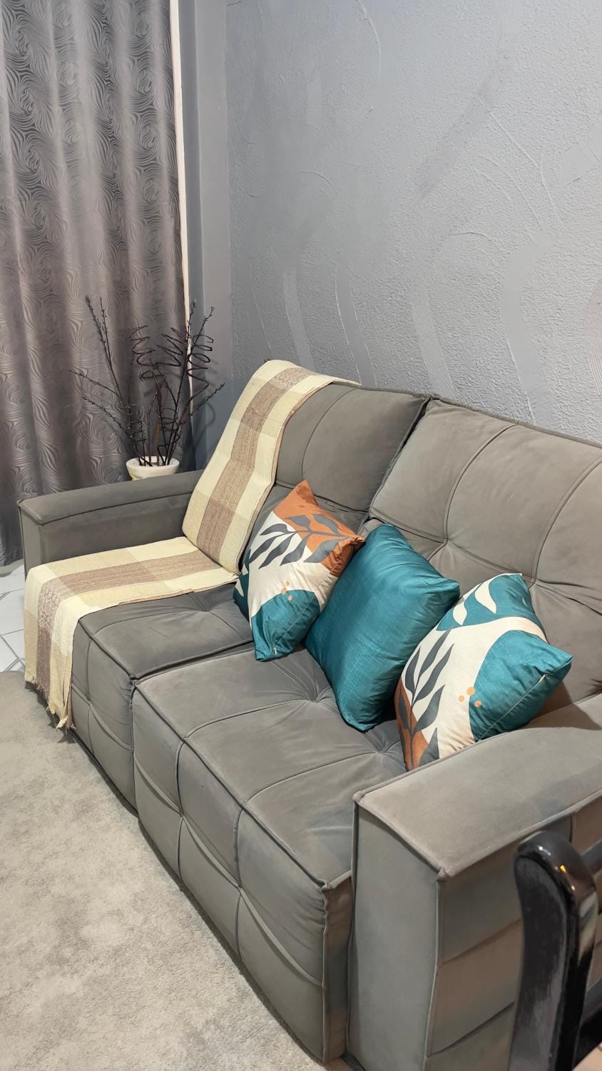Lindo AP bem localizado com ar condicionado Apartment in State of São Paulo