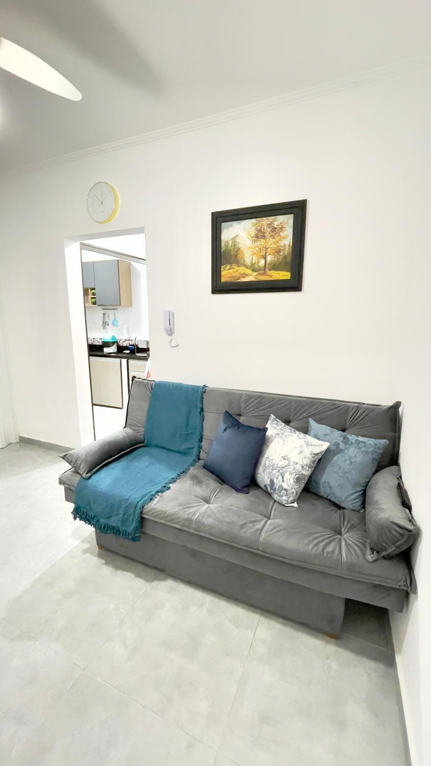 Apê perfeito no Canto do Forte, perto de tudo Apartment in Sao Paulo City