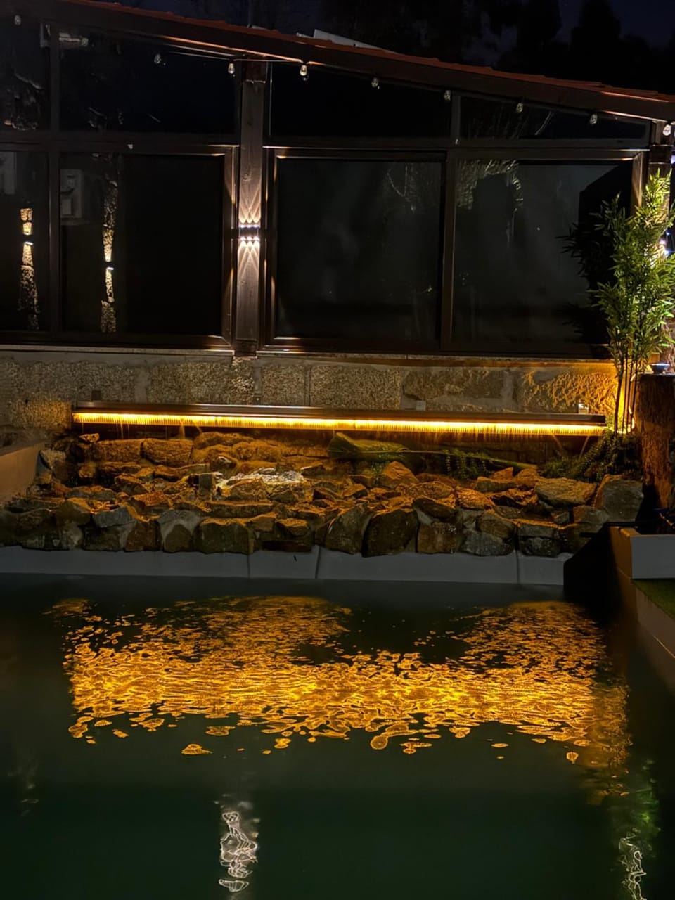 Night, Swimming pool