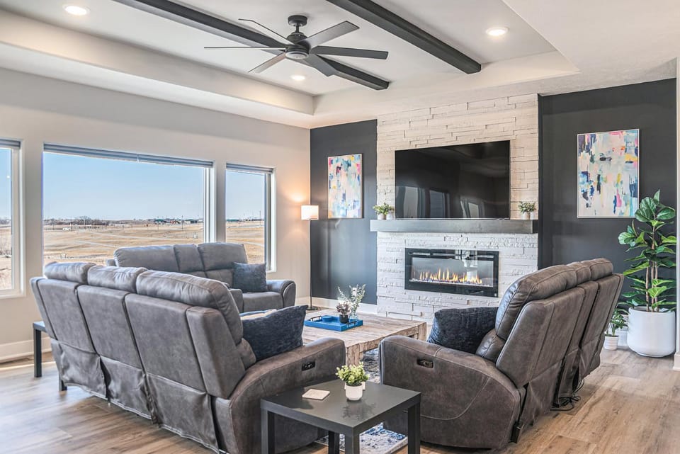 Walk to Water Park Game Room & Movie Theater House in Iowa