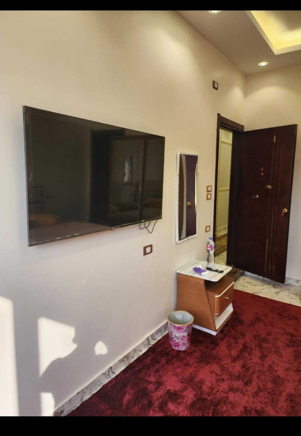 s5tar hotel rooms in front of Mansoura University Hotel in Egypt