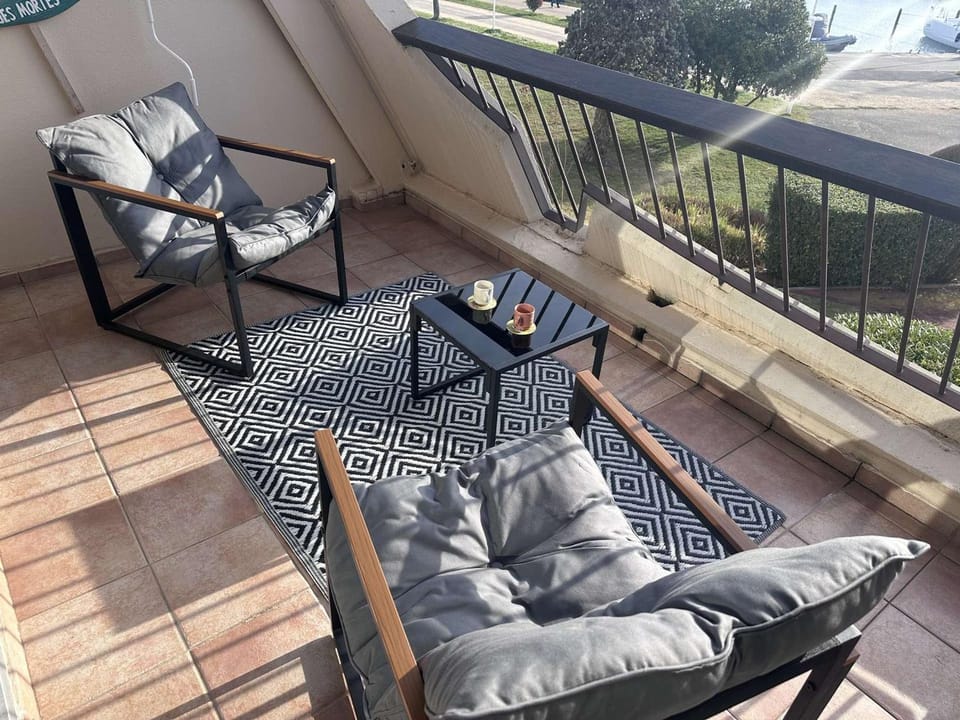 Studio moderne avec climatisation et parking proche plage - FR-1-731-132 Apartment in Le Grau-du-Roi