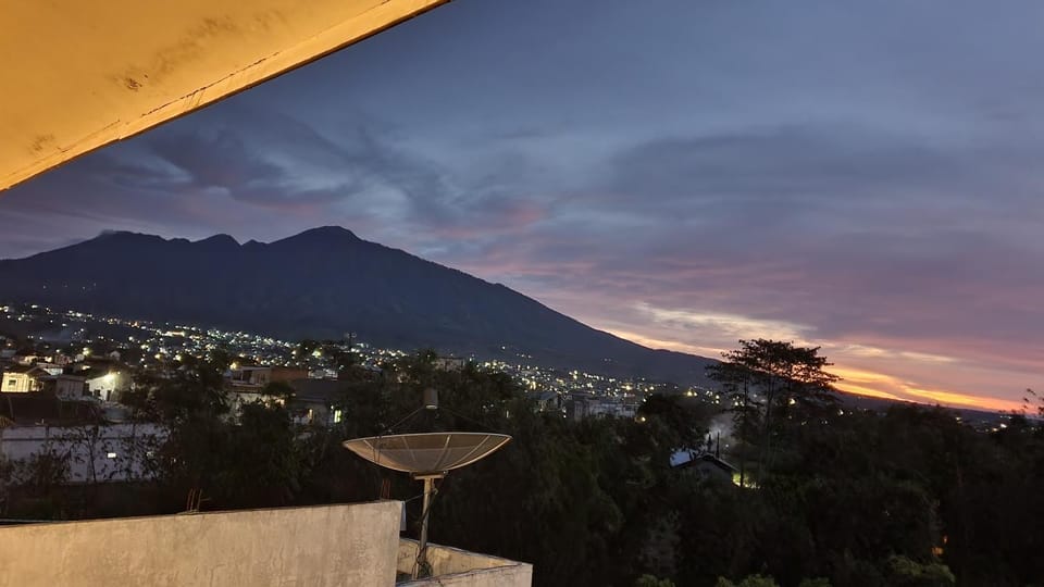 Mountain view, Sunset