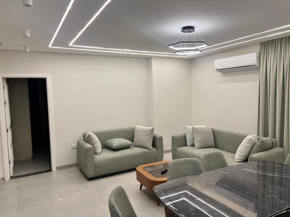 Living room, Seating area, air conditioner