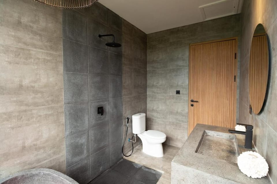 Shower, Toilet, Bathroom, towels