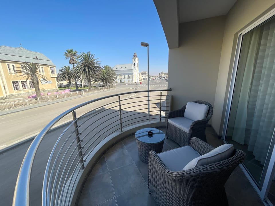 Property building, Patio