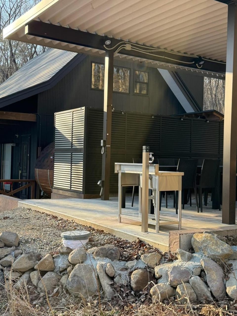 サウナ露天風呂カラオケ屋根付きバーベキュー18名まで House in Japan